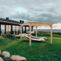 Pergola limtræ 300 x 400 x 240 cm